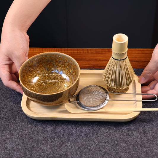 ORA Matcha Matcha set-EarthenStripe